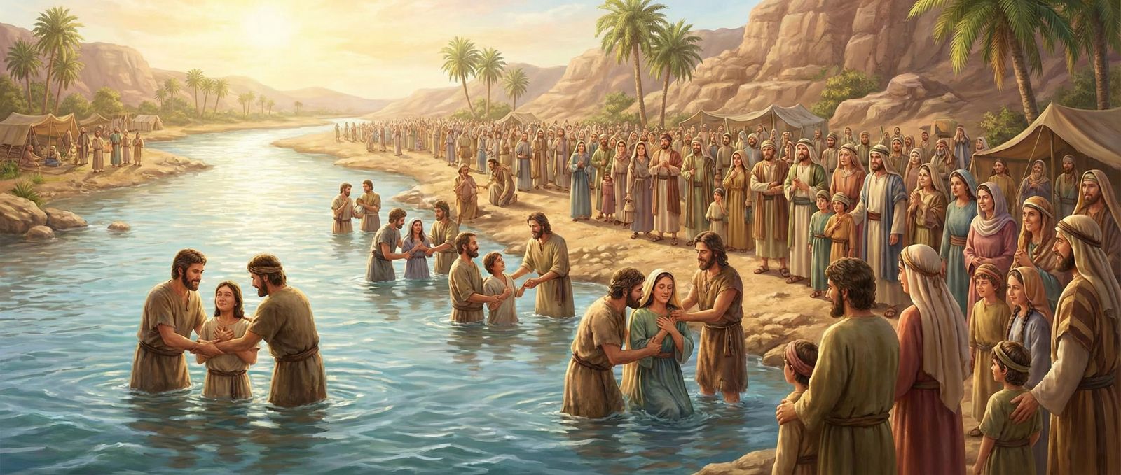 Early Church Baptisms In Ancient Israel