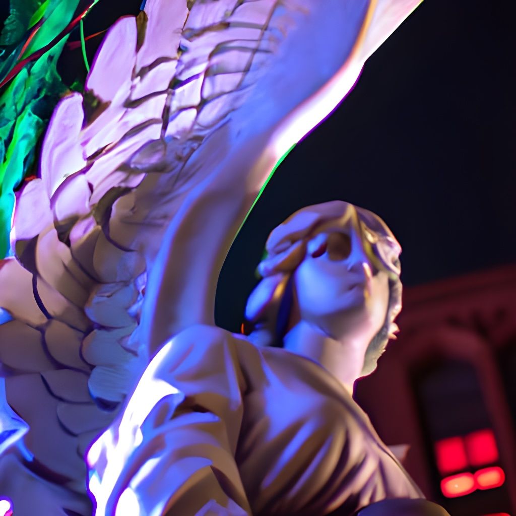 Angel of Urban Renewal in Dynamic Splendor