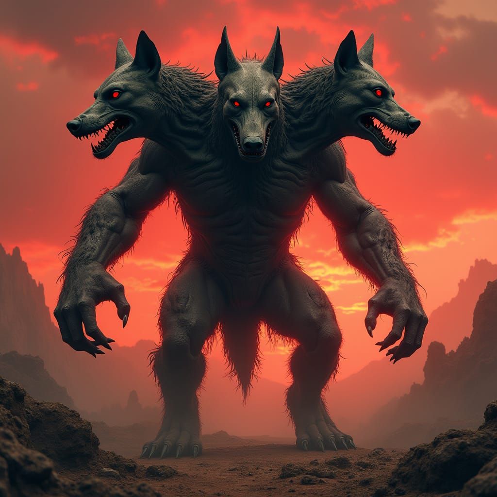 Capcaun (The Dog-headed Ogre)