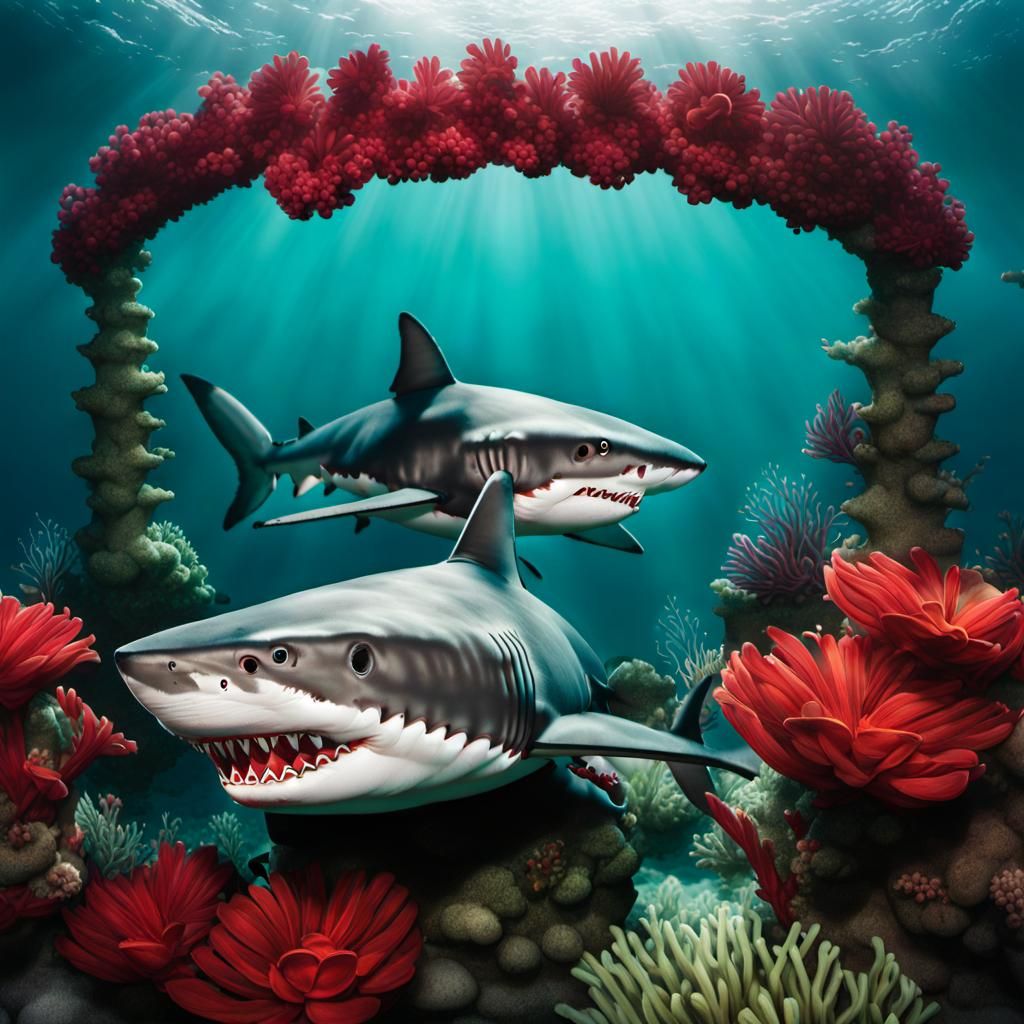 Marid Meditates Above Shark Infested Waters