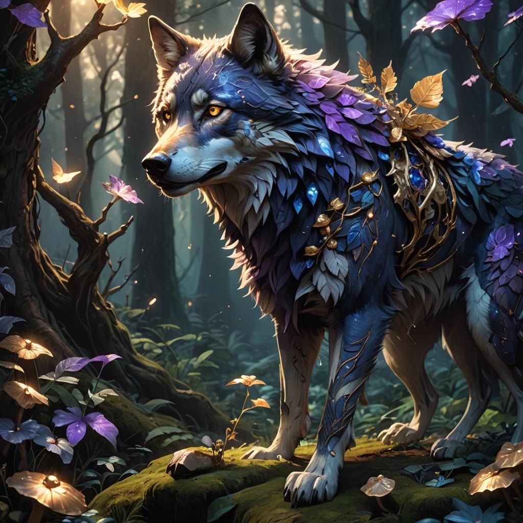 Fae Wolf Triggers Poison Dart Trap