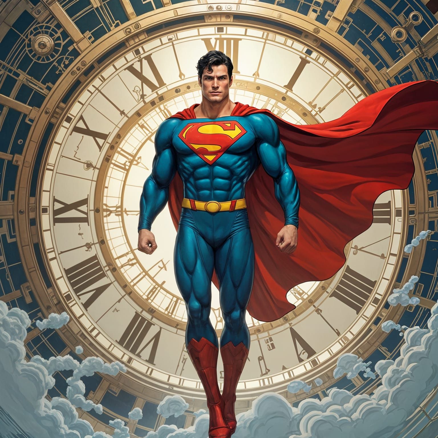 Superman: The Time Bender Changes the Past