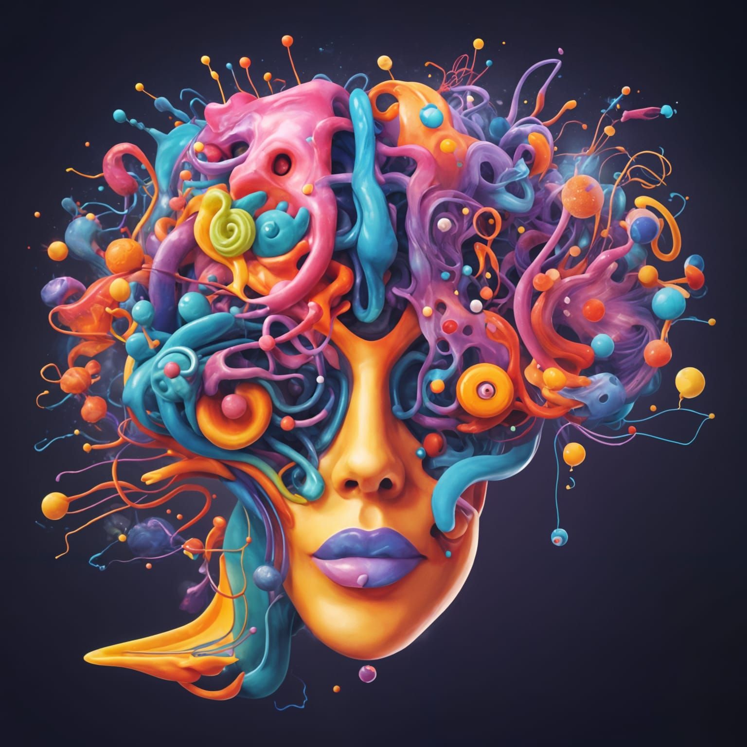 Neuroplastic Synesthesia Visualized