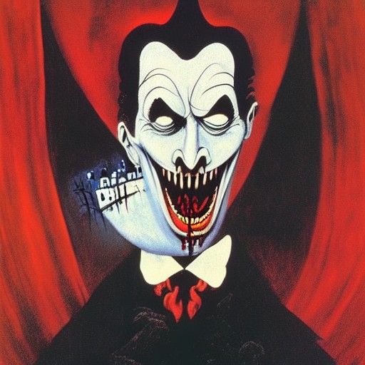 Dracula: A Dark Masterpiece Painting