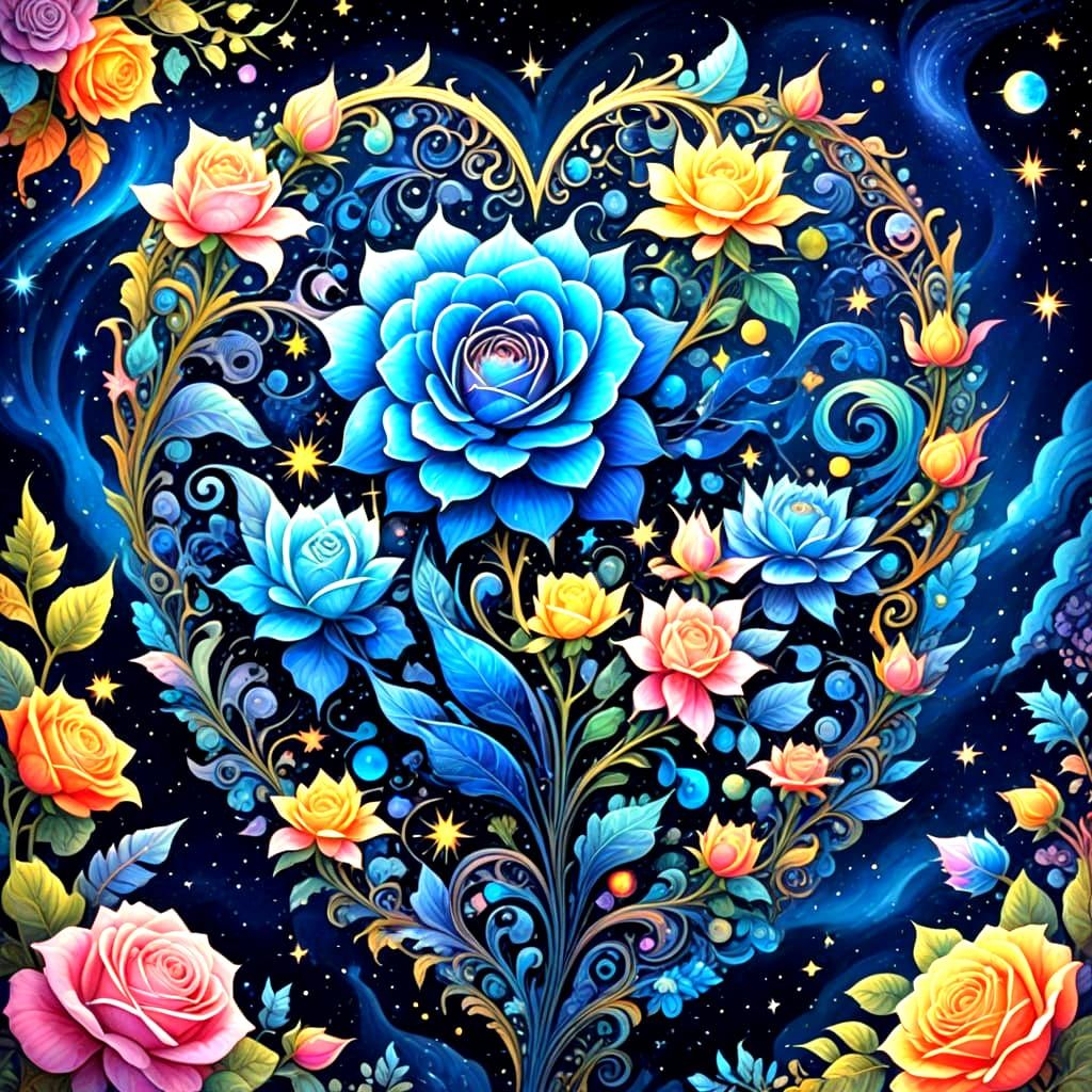 die blaue Rose – Bavaria – Maria bedeutet die aus dem Meer –...