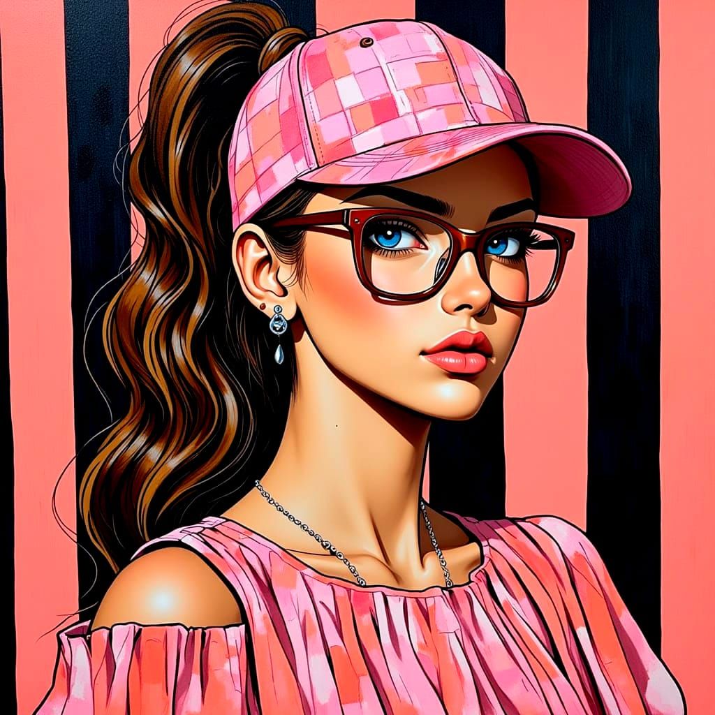 "The Look of Rose and Black"