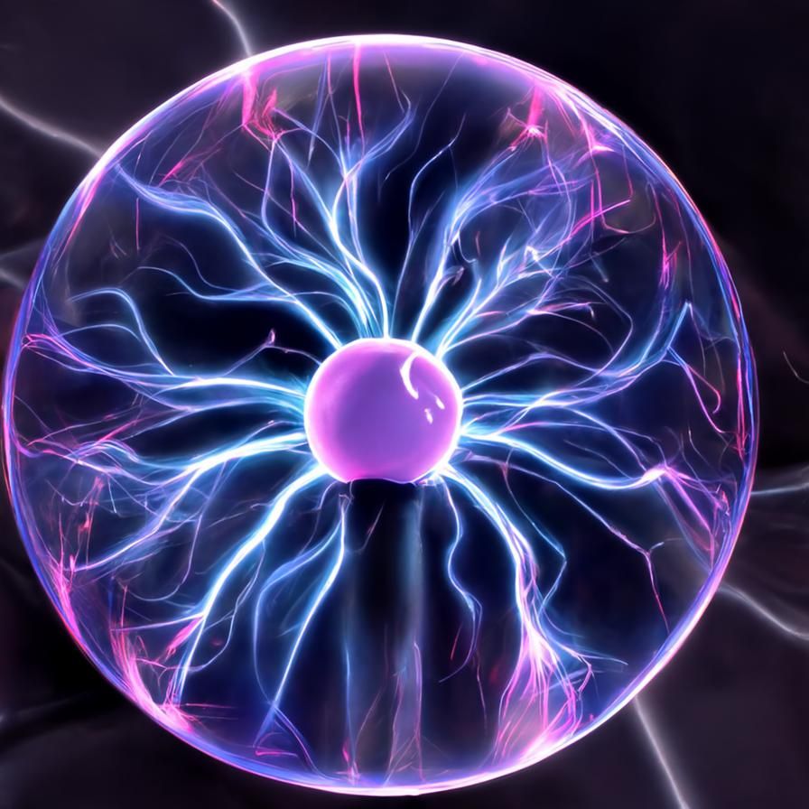 Photorealistic Plasma Ball with Volumetric Lighting