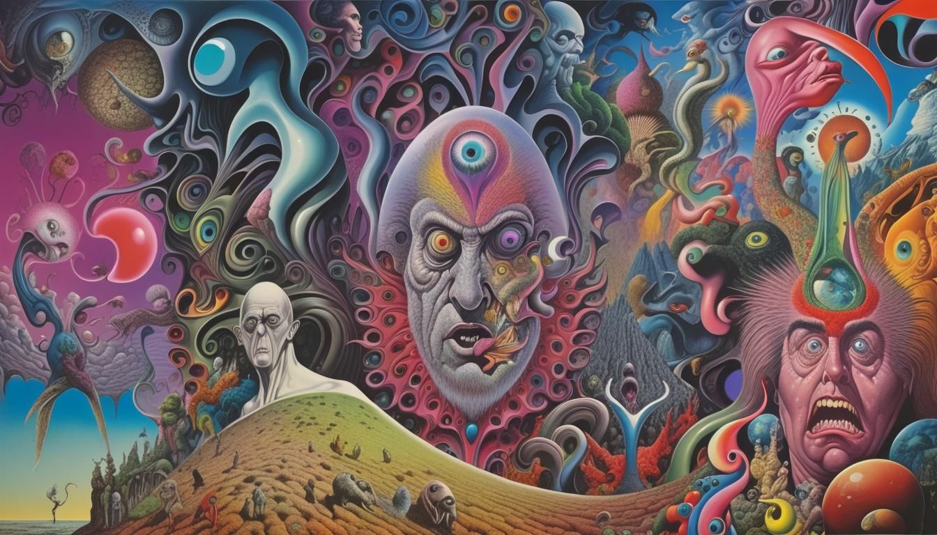 Surrealist Magic Realism Inspired by Otto Rapp