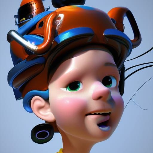 Aspen: Pixar-Style 3D Digital Art