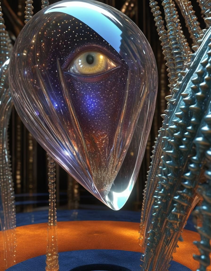 Exquisite Alien Life Forms in a Surreal Prism