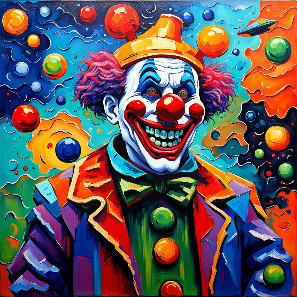 How to make the future laugh? A sci-fi clown on a Martian ou...