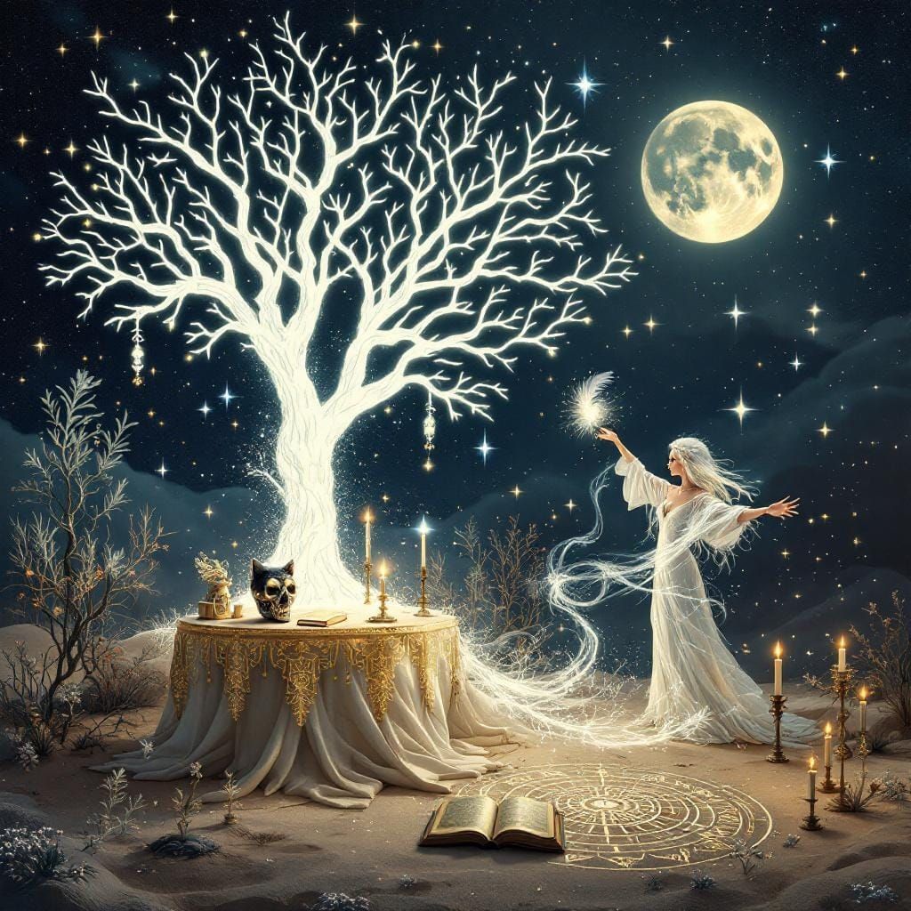 Ethereal Tree of Life in Cosmic Landscape