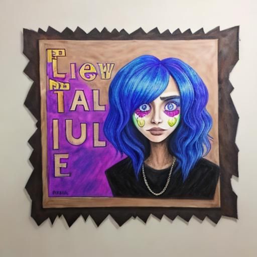 Chalk Drawing Generated by AI