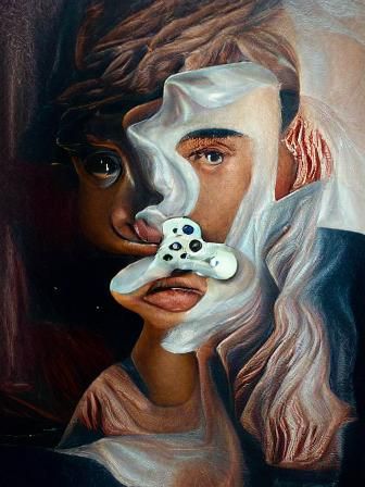 Blank Oil Canvas Prepared for Painting