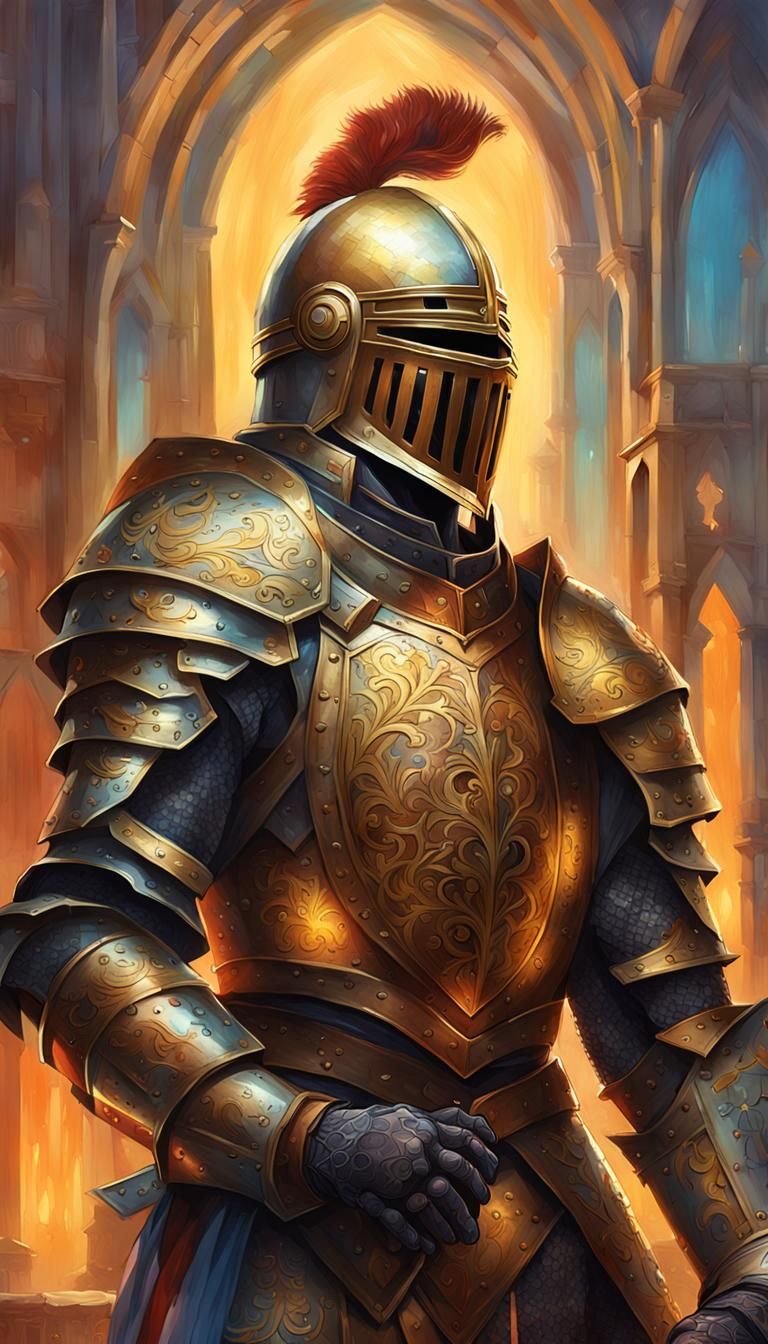 Knight Singing to Lover: Detailed Concept Art