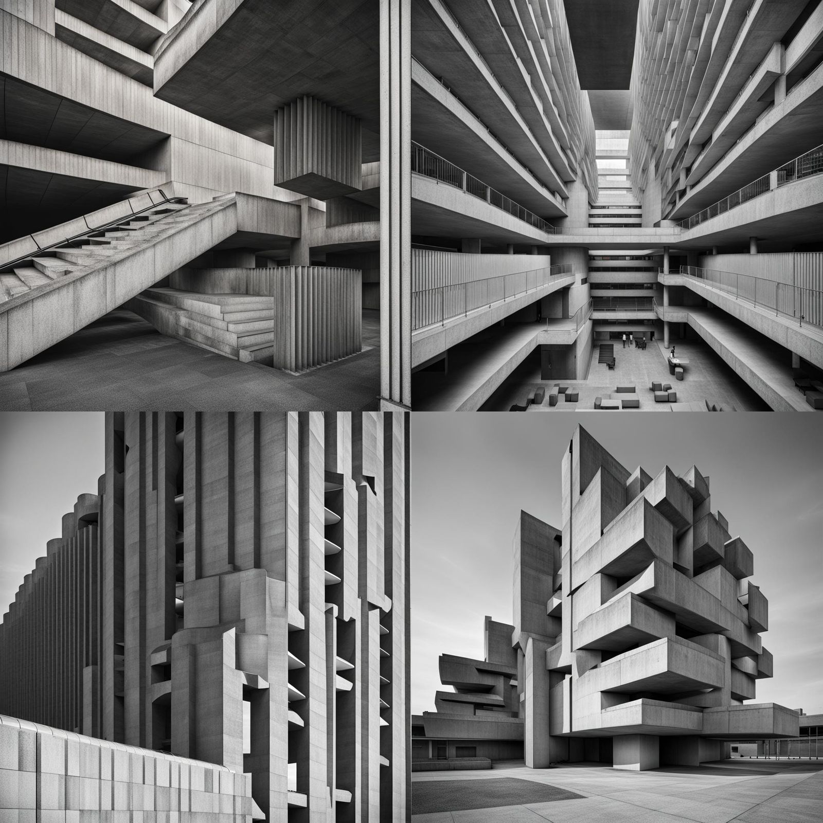 Example of Brutalist Architecture Style