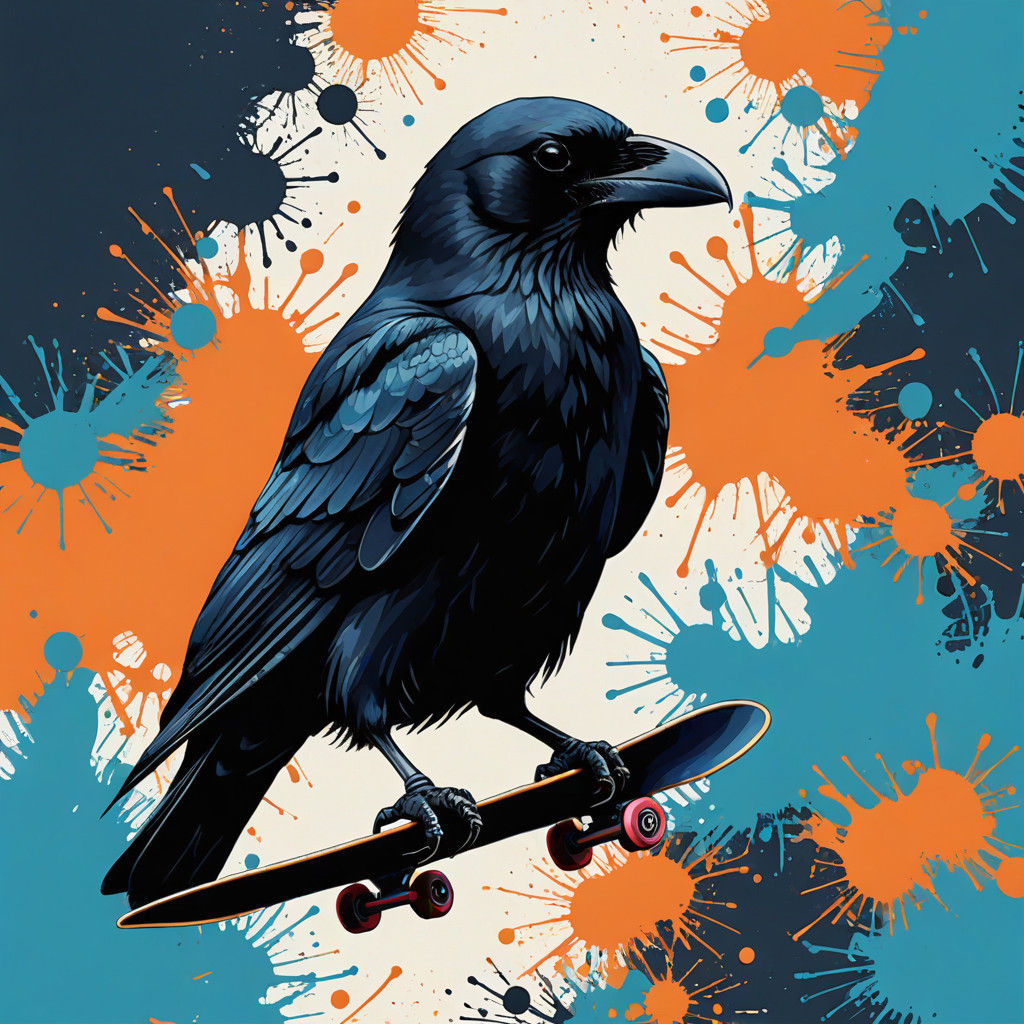 Skate crow