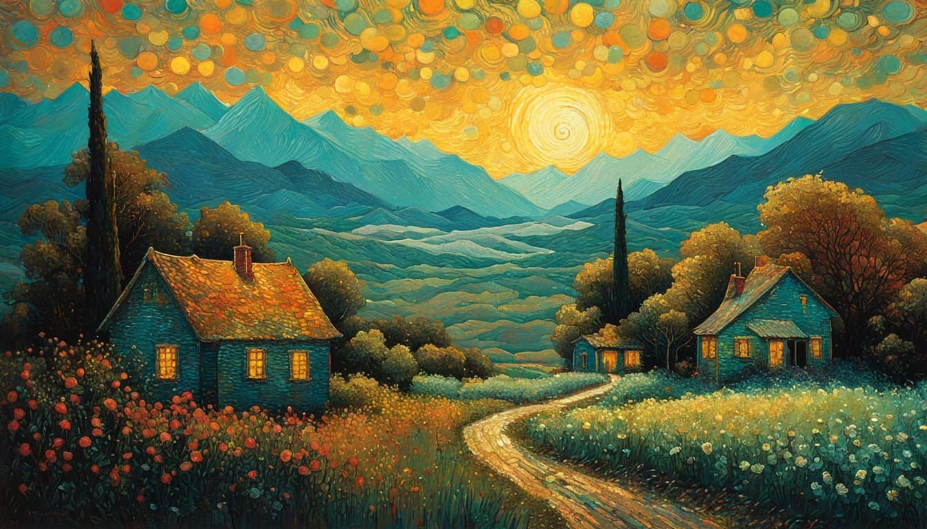 Ethereal Vintage Dreamscape