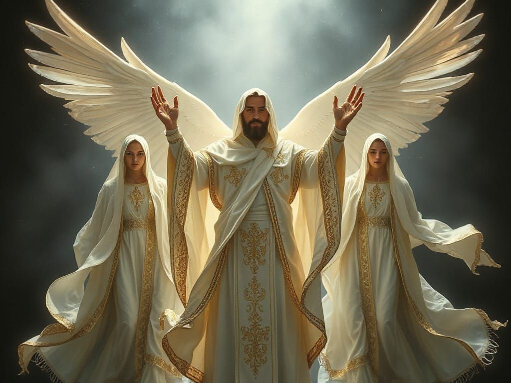 Divine Beings Manifest God's Will in Harmony with Nature