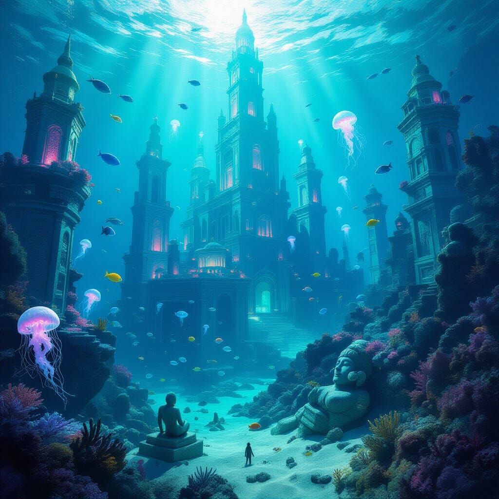 Underwater Metropolis: Coral Towers & Exotic Fish in Deep Se...