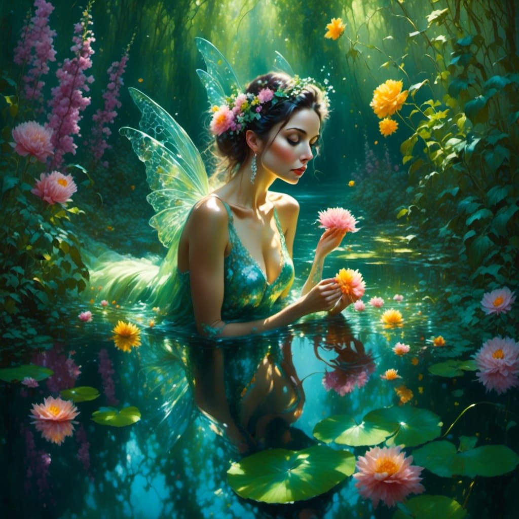 <lora:BeautiesStyle:1.0> Beautiful fairy