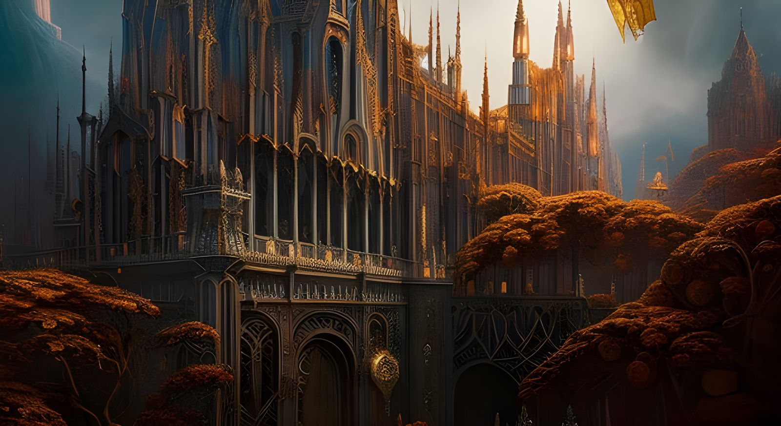 A Middle Earth Castle (Continue)