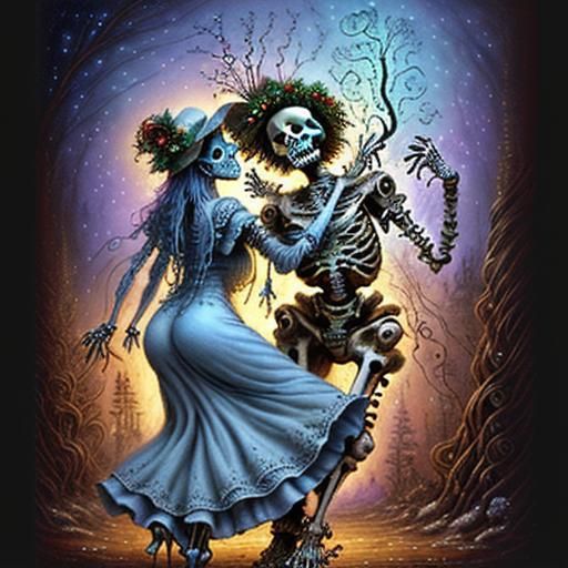 Happy days are here again / skeleton
