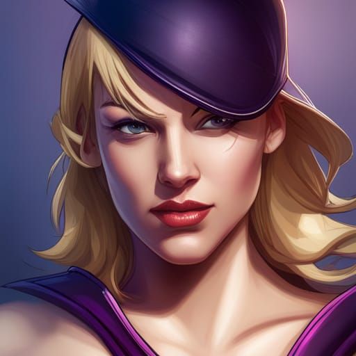 Gwen Stacy Portrait in Dynamic Lighting
