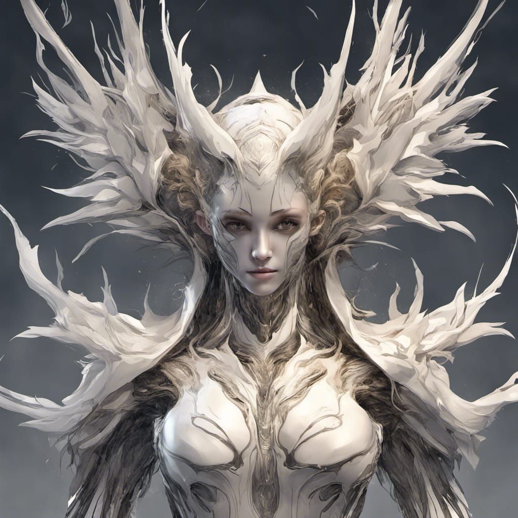 Winged Bodybuilder Angel in Urban Dark Fantasy