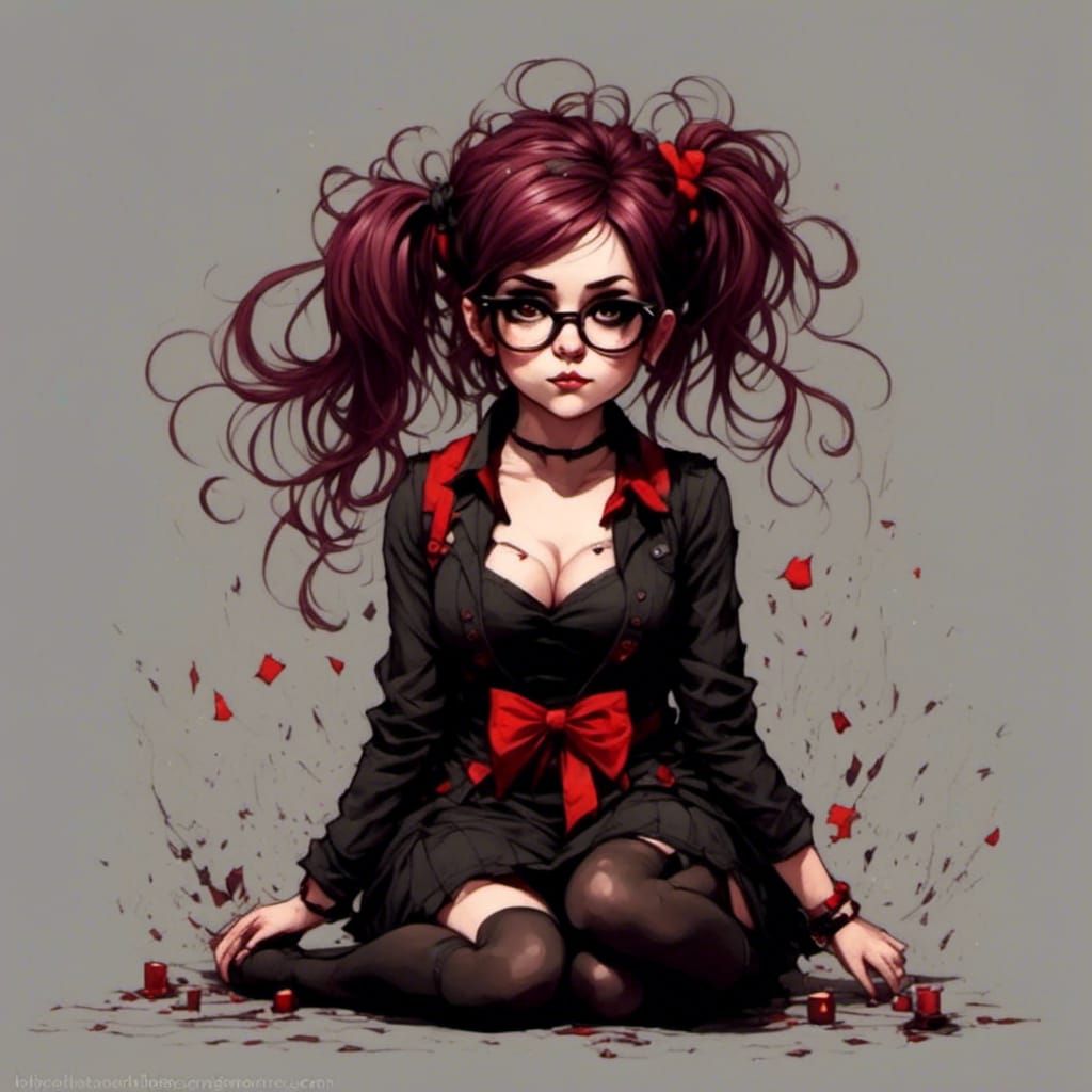 Little Match Girl Illustration