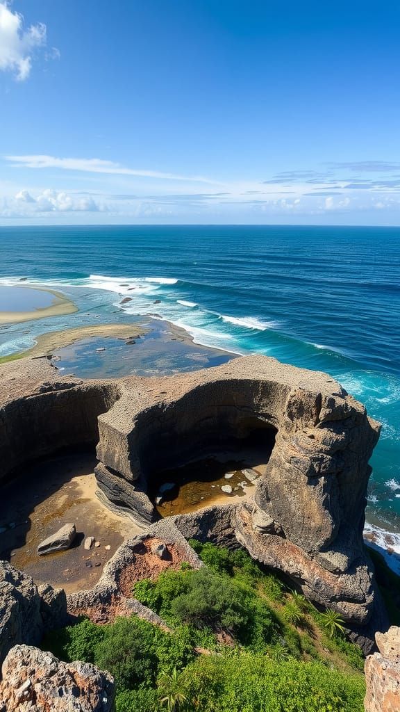 Natures Opposites : Land and Sea