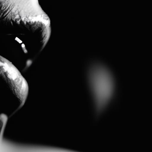 Mystical Noir: Hyperrealistic Impressionist Rendering