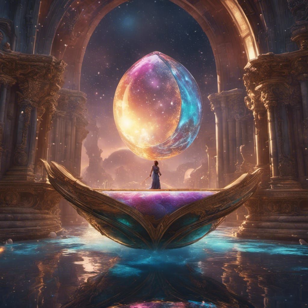 Universe in a Teardrop: Hyperdetailed Concept Art