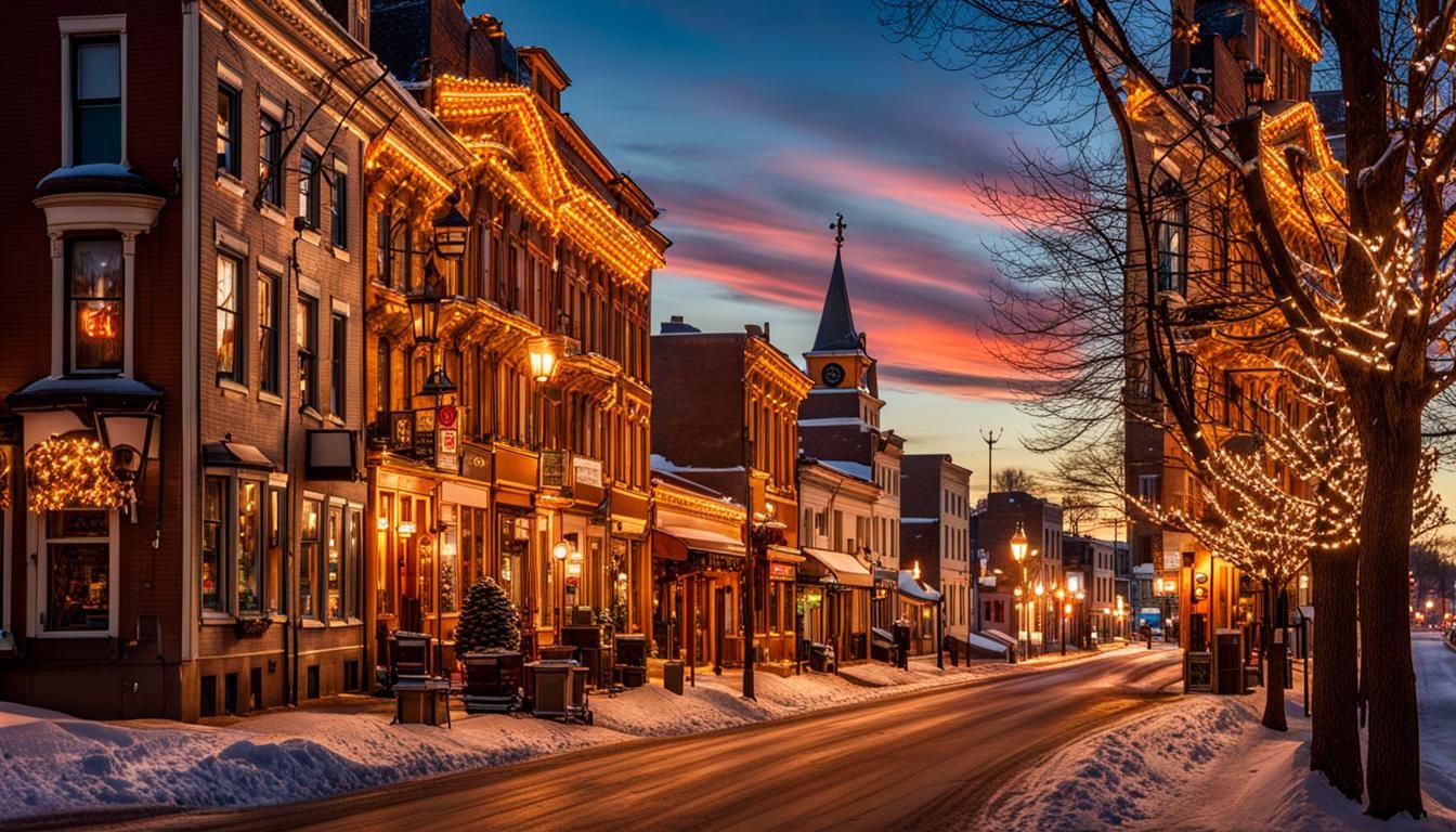 Christmas in Wisconsin: Art Nouveau Rococo Architecture