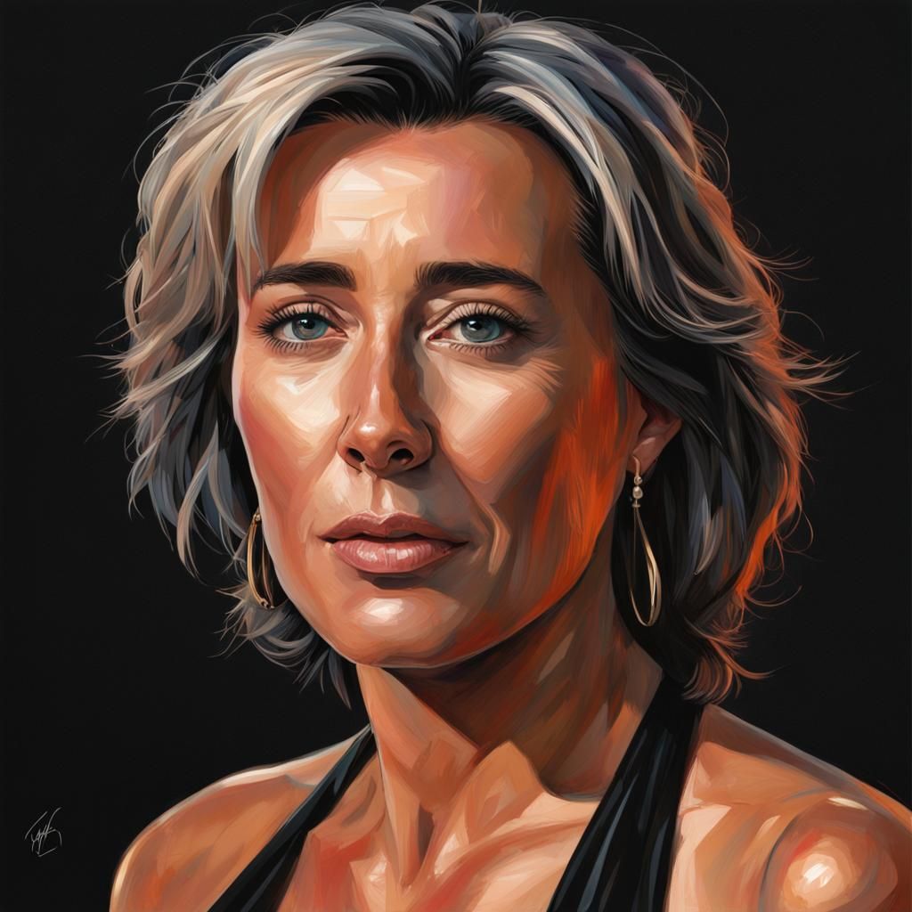 Hyperrealistic Portrait of Woman with Intricate Detail