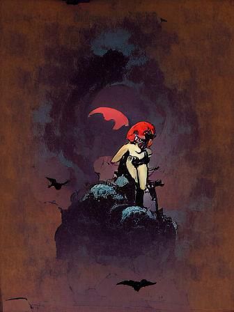 Lilith by Mike Mignola: Comic Book Art