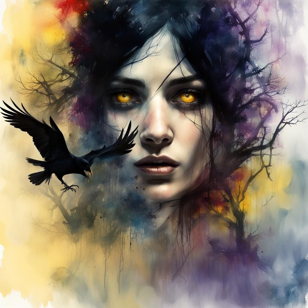 Double Exposure Inspired by One Dark Window