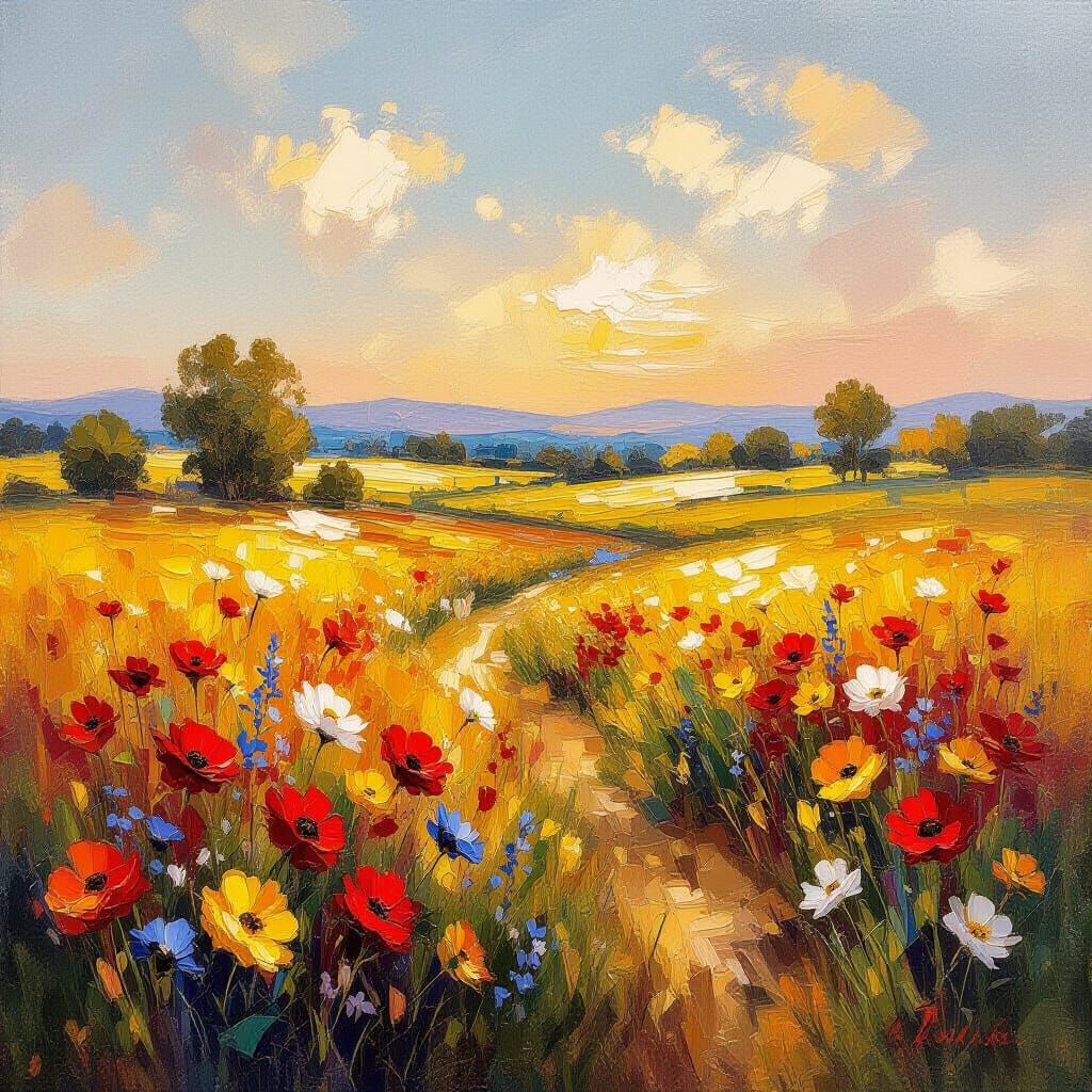 🏞️ "Landscape-living picture"