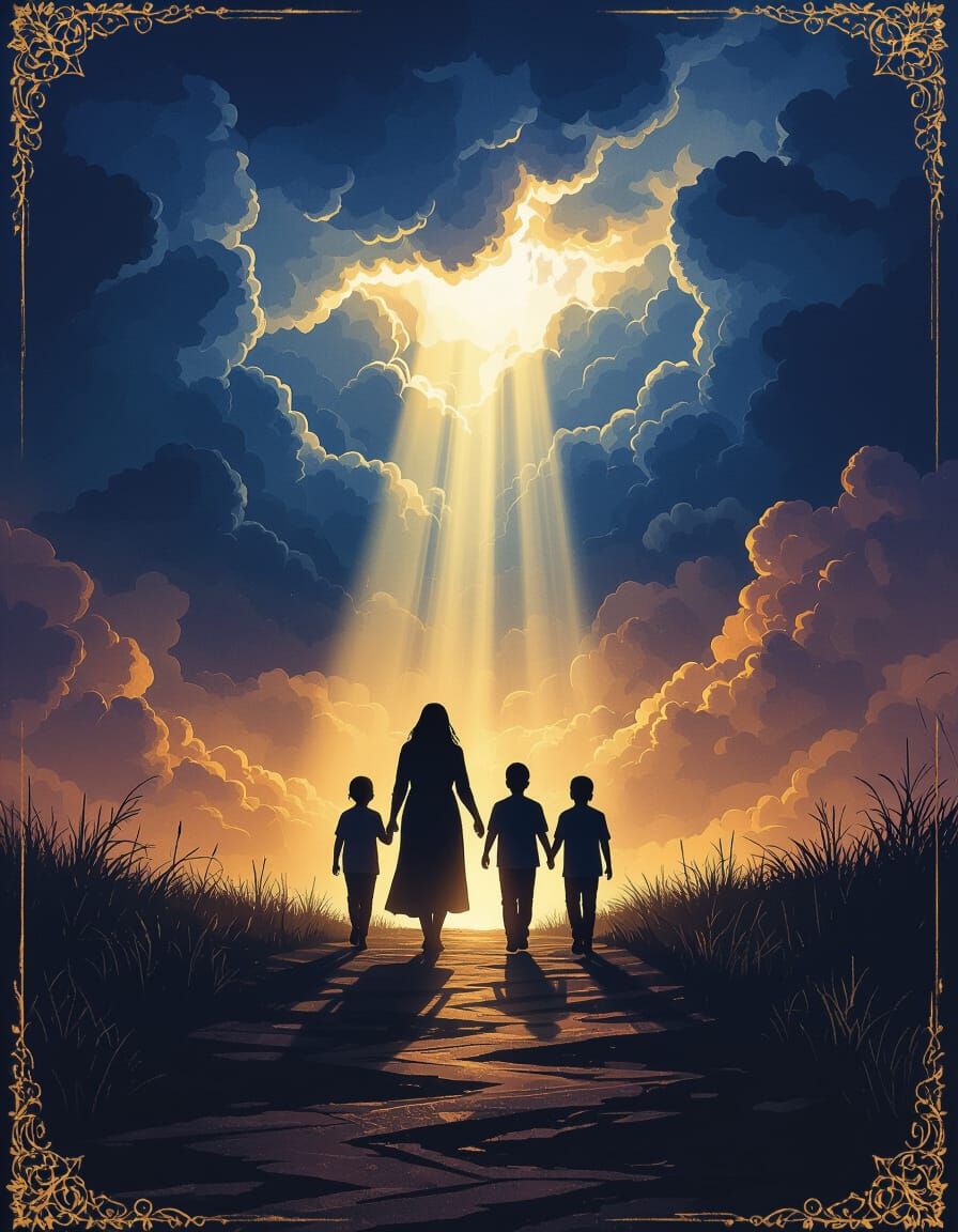 Hope Through Spiritual Warfare: Prayer Book Cover Art