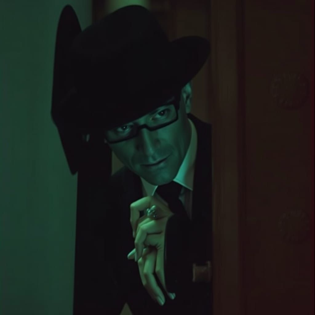 Chameleon Agent Espionage: Cinematic Film Still