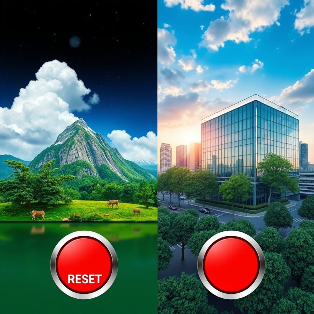 Nature World vs Modern World: A Choice for a New Era