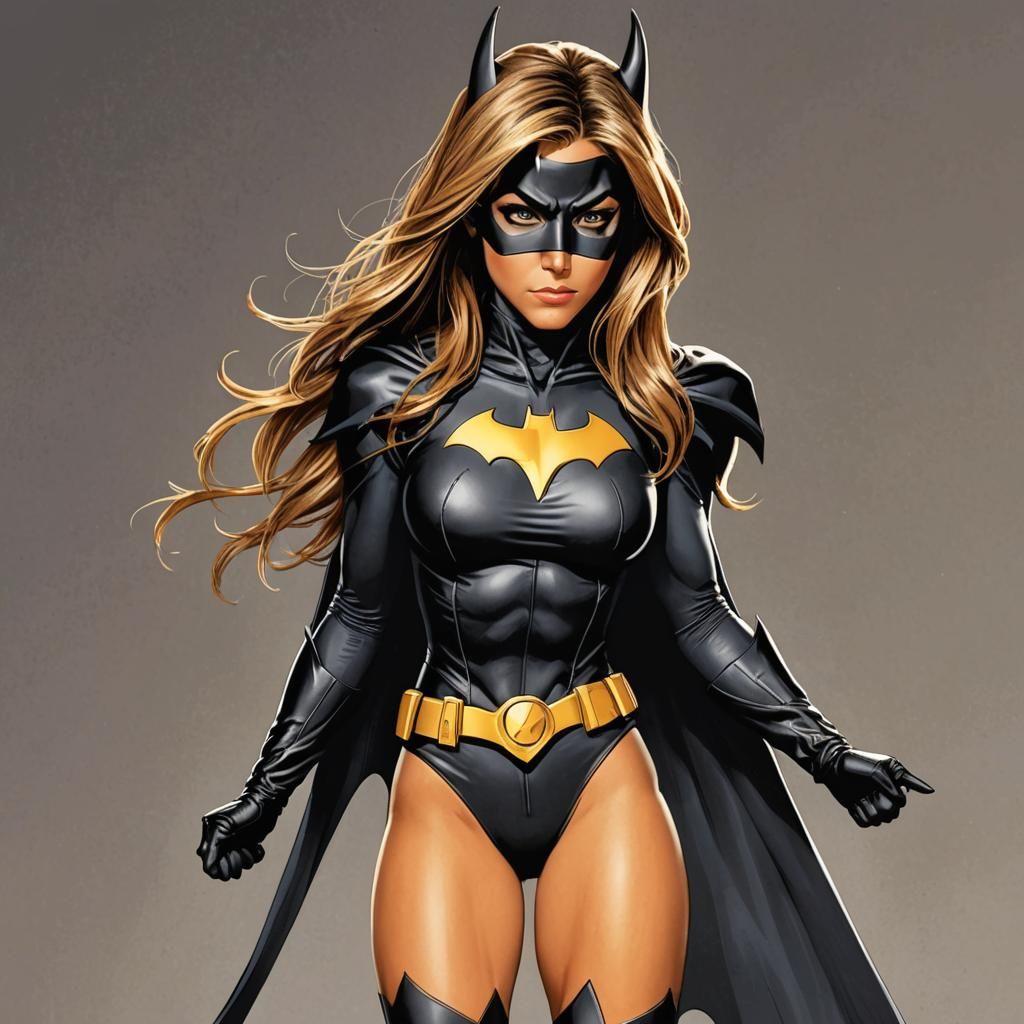 Jennifer Aniston as Classic Comic Book Batgirl