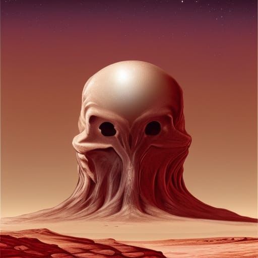 Martian landscape
