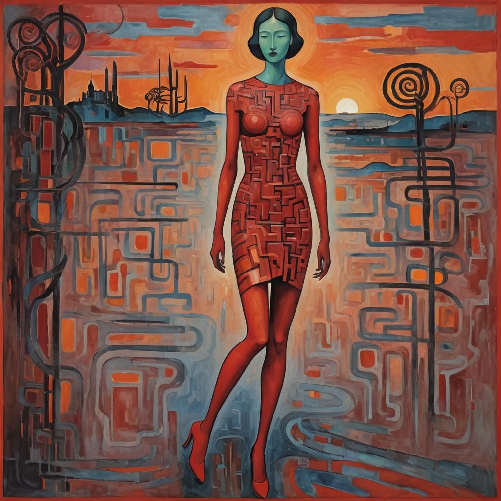strange lady