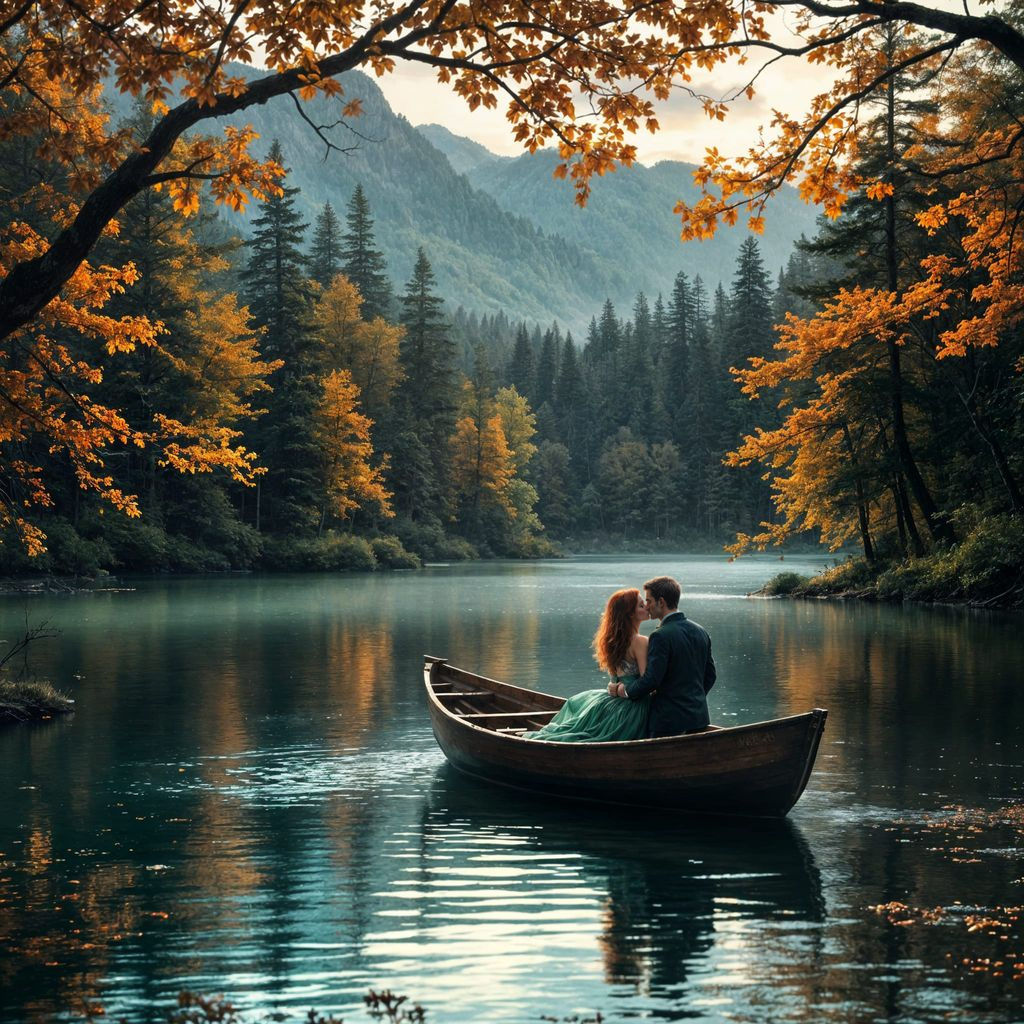 Ethereal Woodland Romance at Twilight