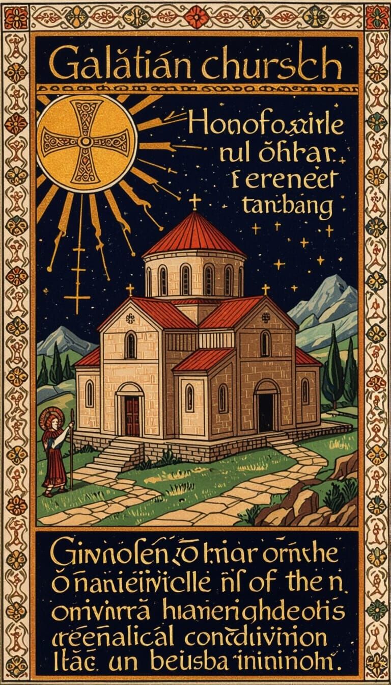 Galatian Church in Celtic City, Asia Minor