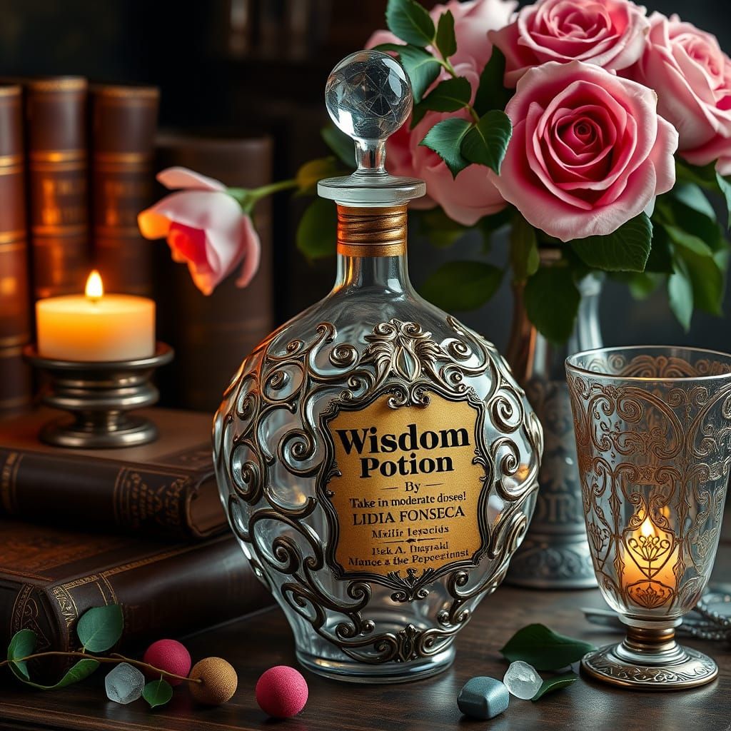 🌿🌹🍃📚༻Wisdom Potion༺📖🍃🌹🌿