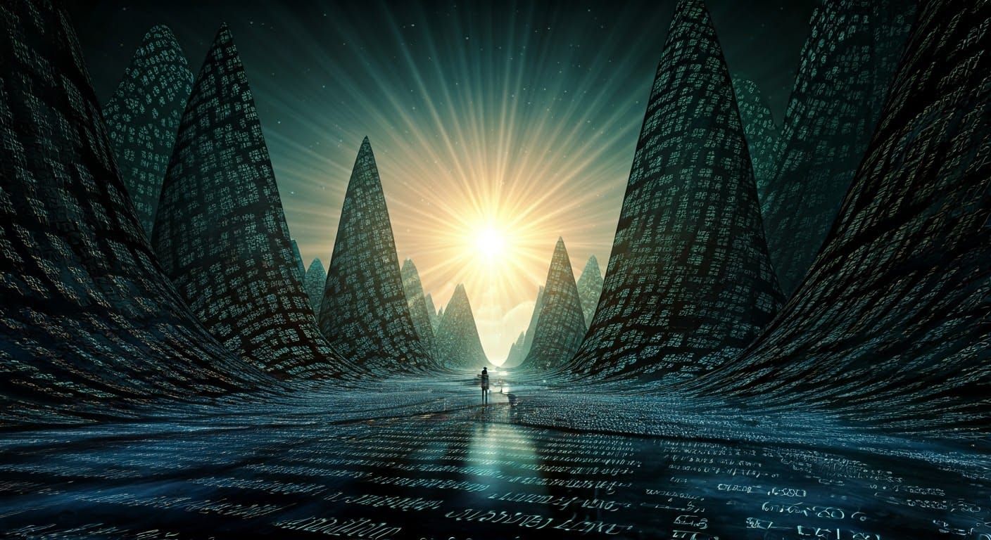 Ethereal Realm of Geometric Wonder and Equations