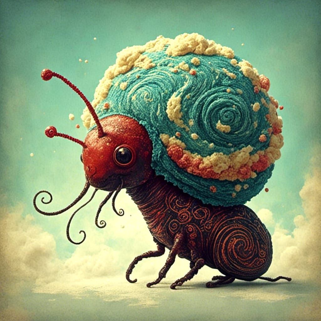 Cicada and Ice Cream Fusion Concept