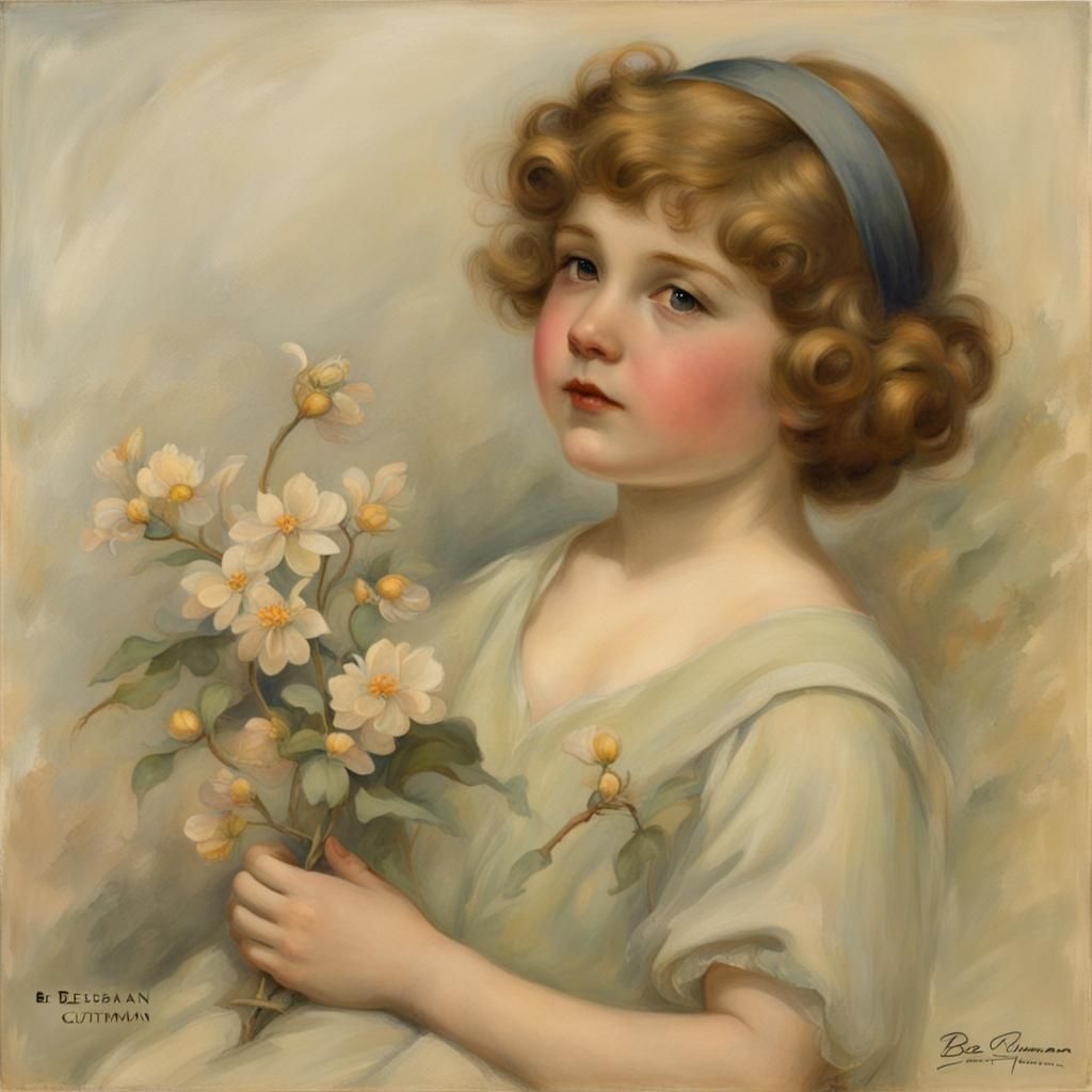 Evocative Portrait in the Style of Gutmann